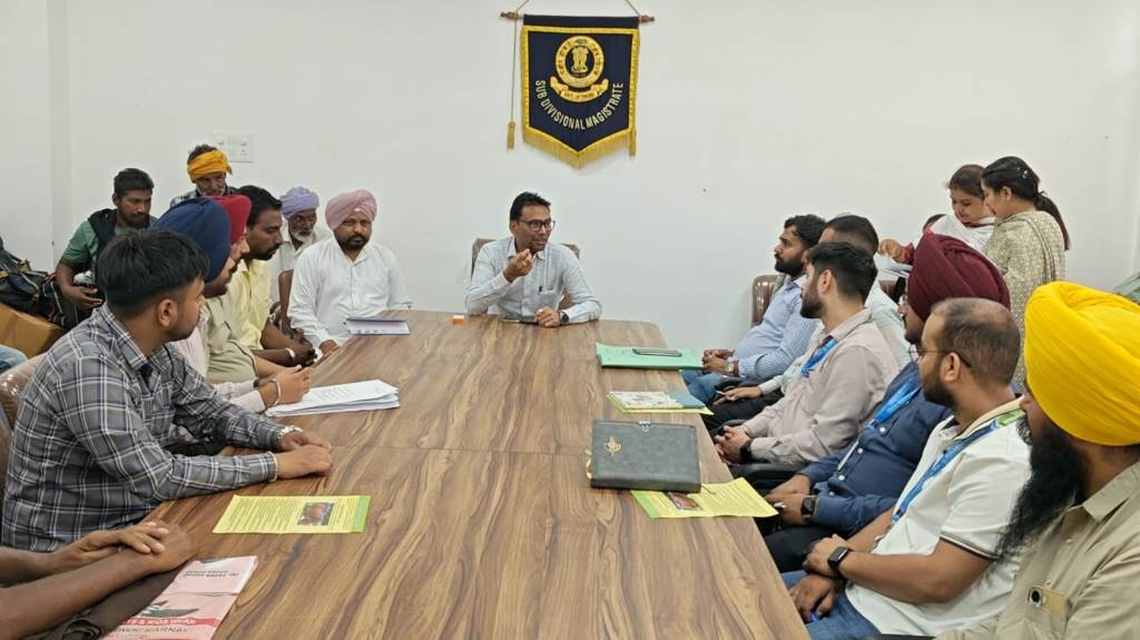 Loan fair for people adopting auxiliary professions at Dirba